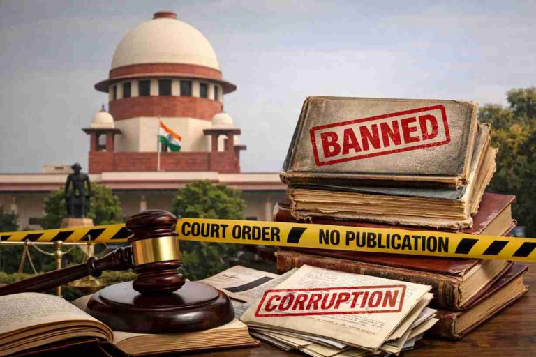 India’s Supreme Court bans school textbook over references to judicial corruption India’s Supreme Court bans school textbook over references to judicial corruption
