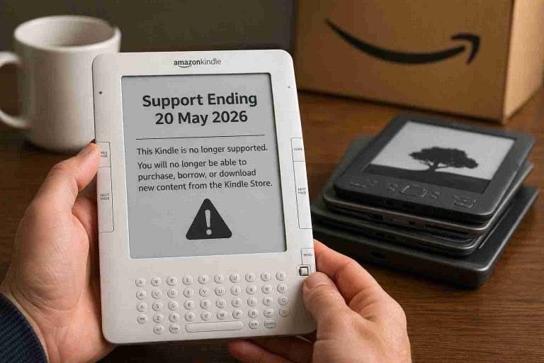 Amazon Ends Support for Older Kindle Devices, Leaving Millions Unable to Download New Ebooks
