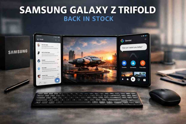 Samsung Galaxy Z TriFold Returns to Stock Following Rapid Sell-Out